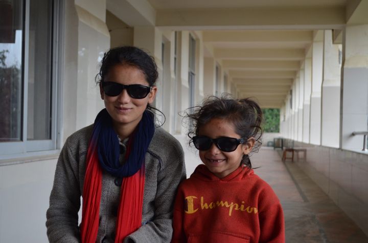 Two sisters cured of blindness